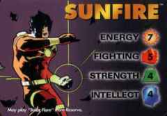 Sunfire 4-Grid Character Card