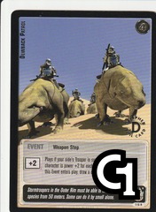 Dewback Patrol (R) - Silver Stamped