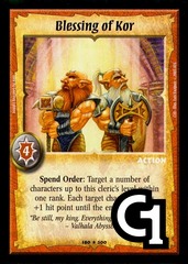 Blessing of Kor - Foil