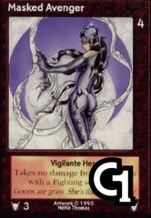 Masked Avenger, Vigilante Hero