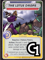 The Lotus Drops [FOIL]