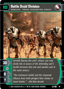 Battle Droid Division - Foil