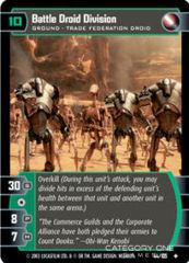 Battle Droid Division - Foil