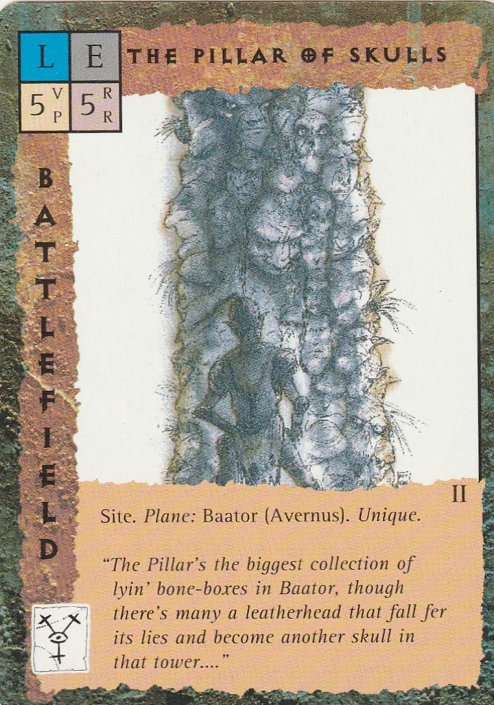 The Pillar of Skulls