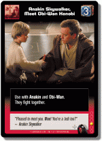 Anakin Skywalker, Meet Obi-Wan Kenobi