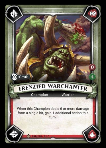 Frienzied Warchanter