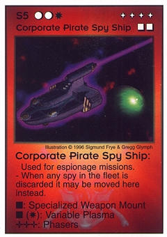 Corporate Pirate Spy Ship