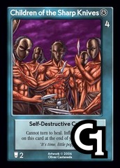Children of the Sharp Knives, Self-Destructive Cultists