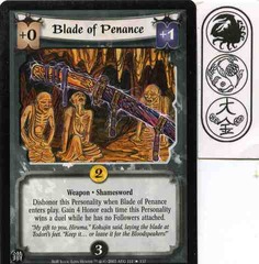 Blade of Penance FOIL