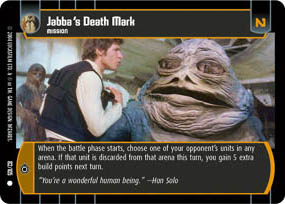 Jabbas Death Mark - Foil