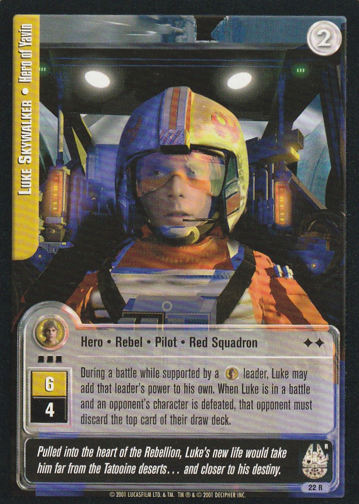 Luke Skywalker - Hero of Yavin (R)