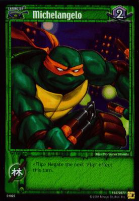 Michelangelo (green) Foil