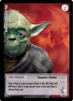 Dissipate Energy - Yoda