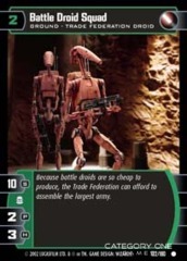 Battle Droid Squad - Foil