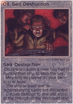 Self Destruction