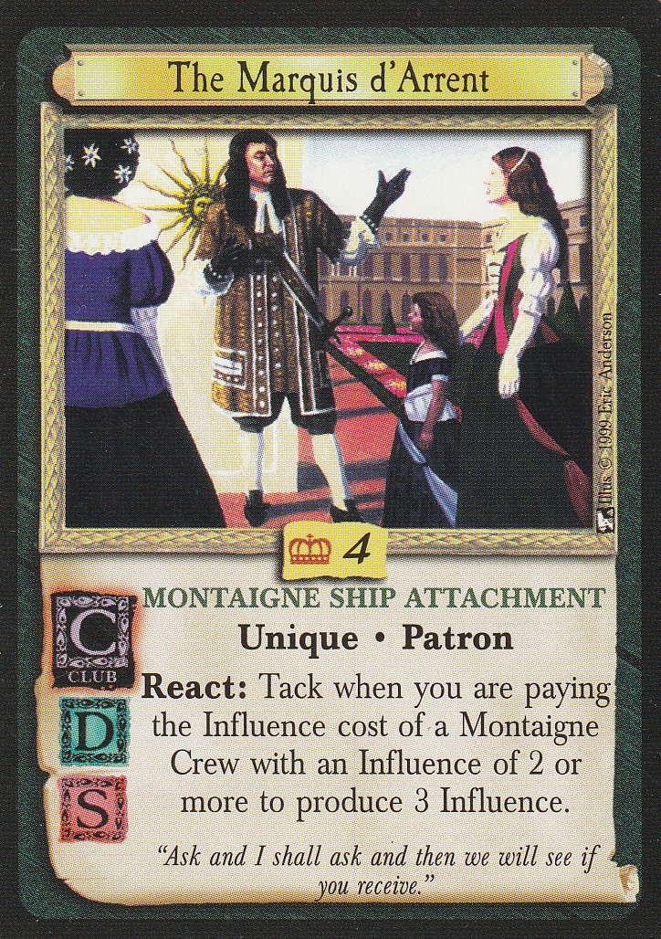 The Marquis dArrent