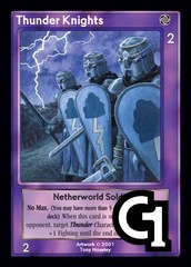 Thunder Knights, Netherworld Soldiers