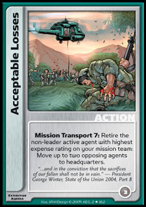 Acceptable Losses (Foil)