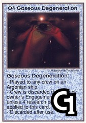 Gaseous Degeneration