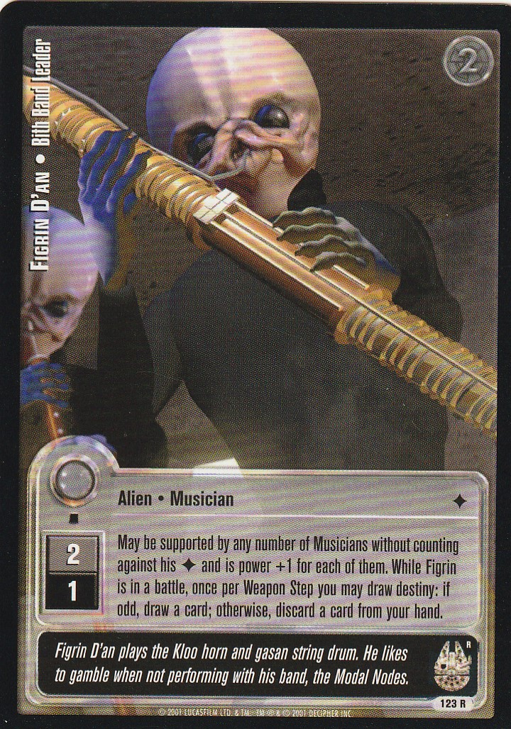 Figrin Dan - Bith Band Leader (R)
