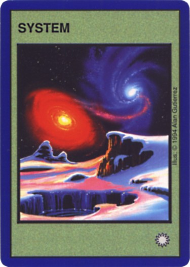 System M [Accreding red-blue galaxies, snowscape]