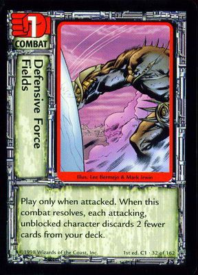 Defensive Force Fields