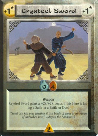 Crysteel Sword