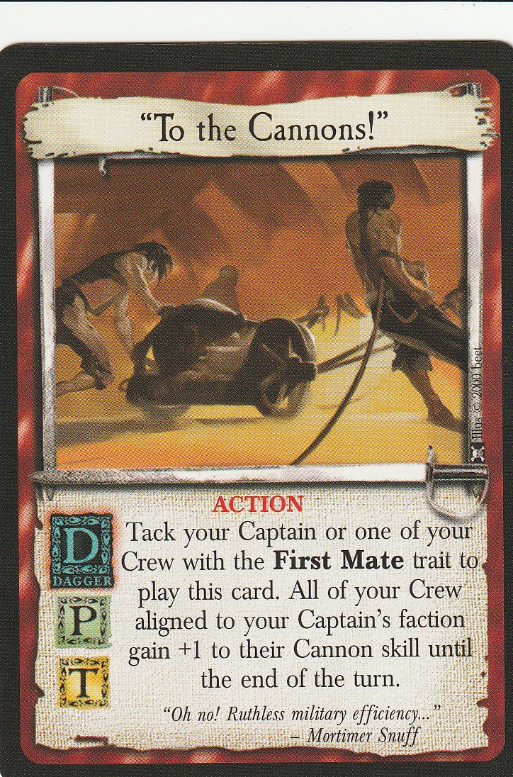 To the Cannons!