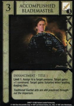Accomplished Blademaster