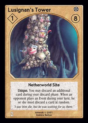 Lusignans Tower, Netherworld Site