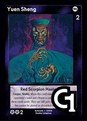 Yuen Sheng, Red Scorpion Mastermind