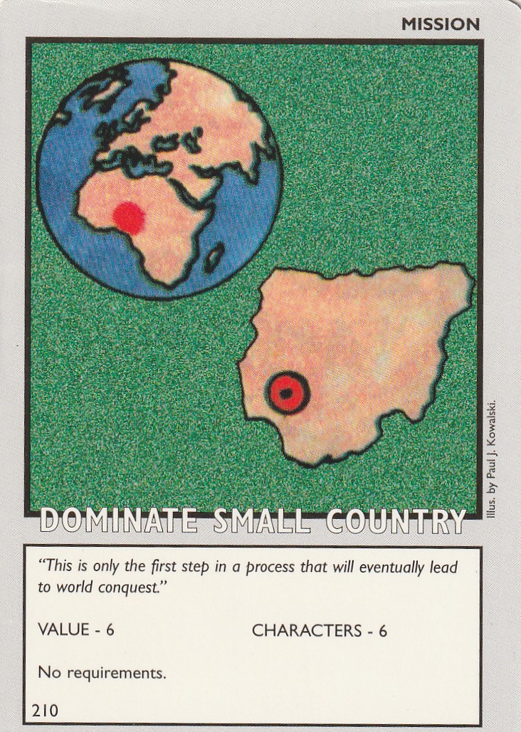 Dominate Small Country