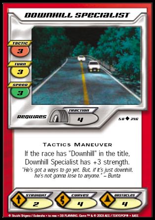 Downhill Specialist
