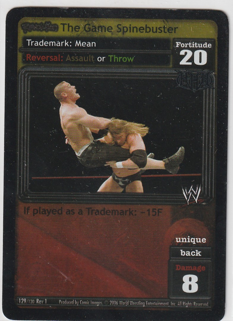 REVOLUTION The Game Spinebuster