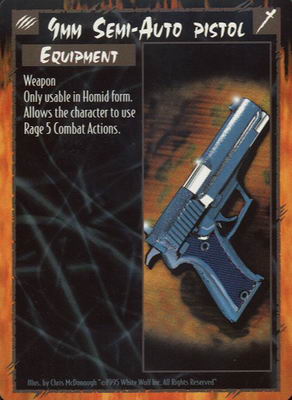 9mm Semi-Auto pistol [Unlimited]