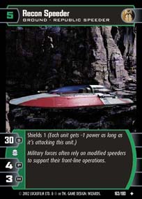 Recon Speeder - Foil