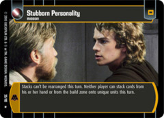 Stubborn Personality