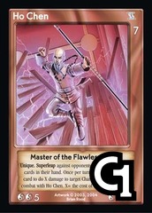 Ho Chen, Master of the Flawless Strike