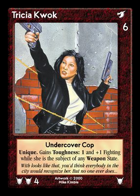Tricia Kwok, Undercover Cop