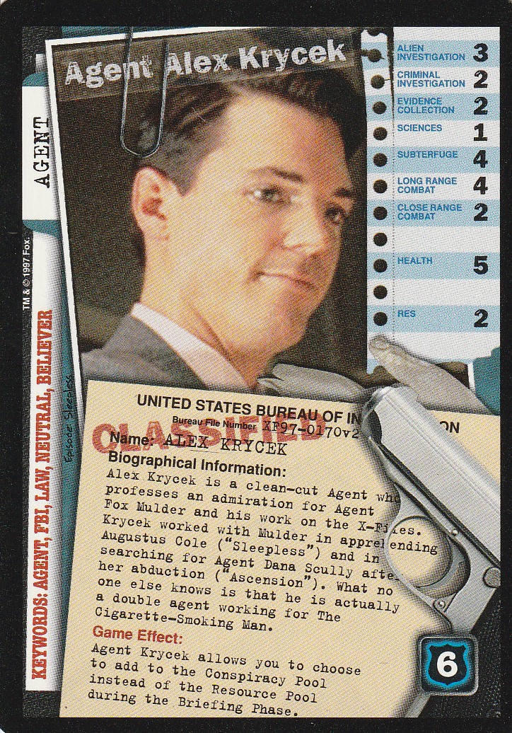 Agent Alex Krycek