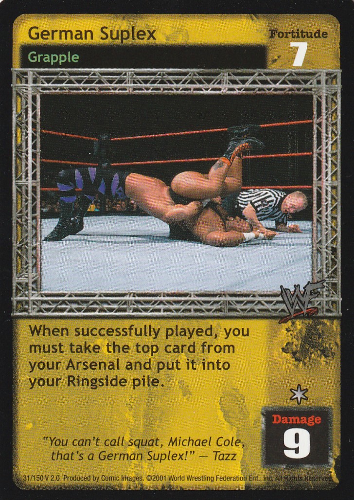 German Suplex