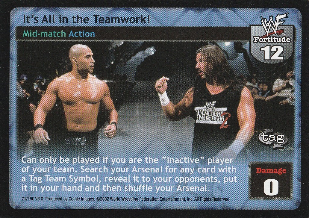 Its All in the Teamwork!