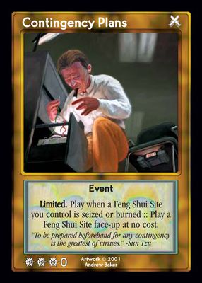 Contingency Plans