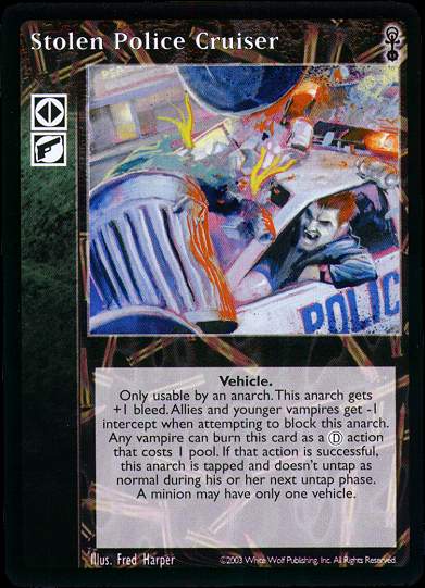 Stolen Police Cruiser