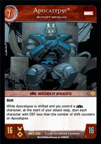 Apocalypse, Mutant Messiah - Foil