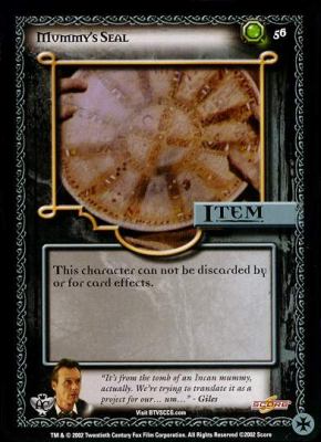 Mummys Seal (Unlimited)