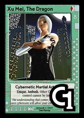 Xu Mei, The Dragon, Cybernetic Martial Arts Master
