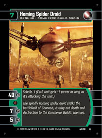 Homing Spider Droid - Foil