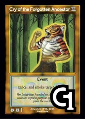 Cry of the Forgotten Ancestor