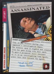Assassinated